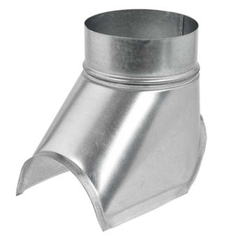 Curved Boot for Spiral Ductwork | Fixmart