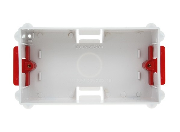 Double Socket Drywall Back Box Fixmart