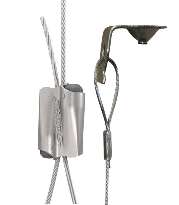 Gripple Express Hanger No.2 with Loop & Clip P800E End Fixing