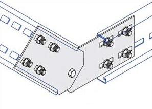 Unistrut Cable Ladder Vertical Splice Plates | Fixmart