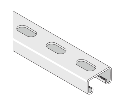 Unistrut bolt size