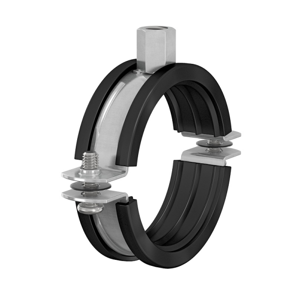 Black Rubberlined Clips (M8/M10) Fixmart