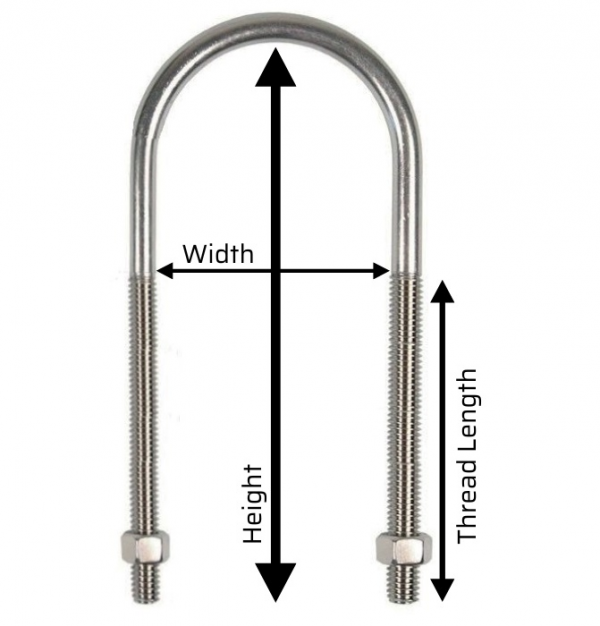 Extended Leg Ubolts Fixmart