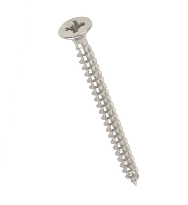 Countersunk Stainless Steel Woodscrews Fixmart